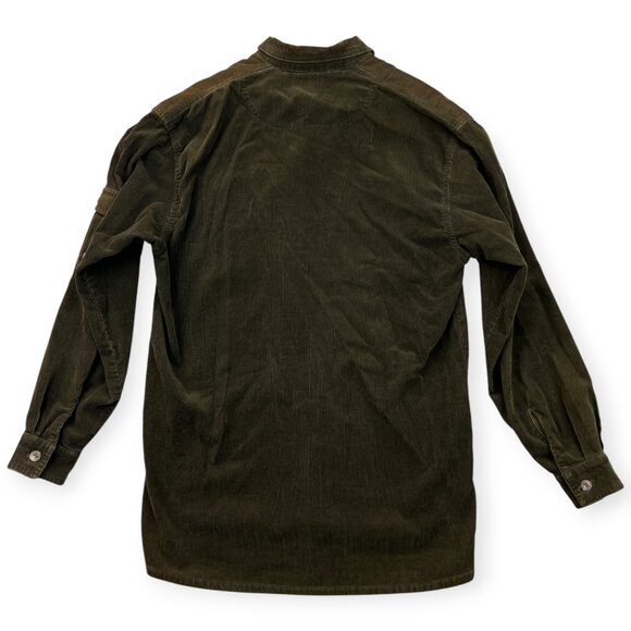 Solognac Decathlon Mens Corduroy Shirt Long Tab Sleeve Outdoor Hunting Hike Med - Picture 2 of 14